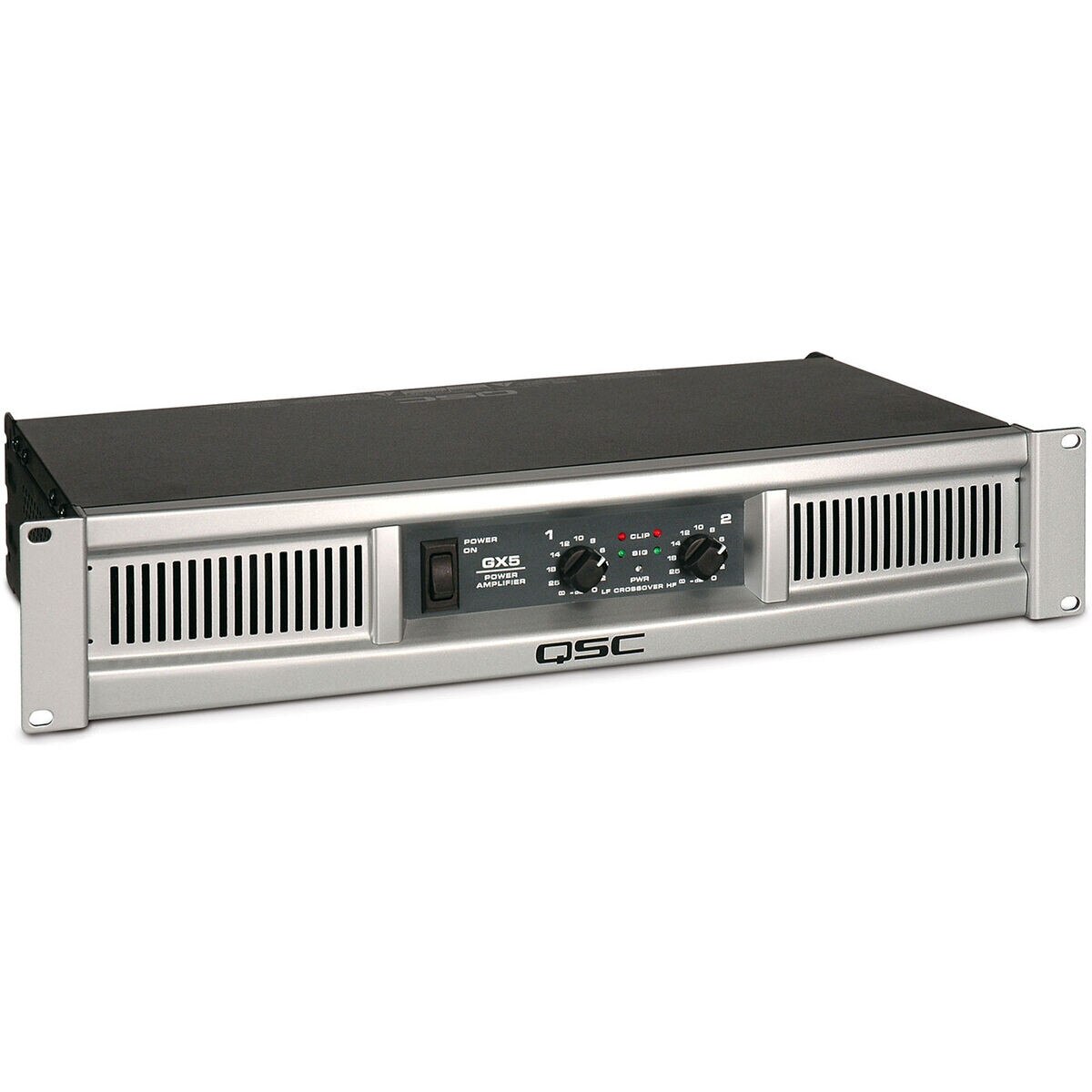 QSC GX5 Power Amplifier 500 Watts/ch at 8 ohms
